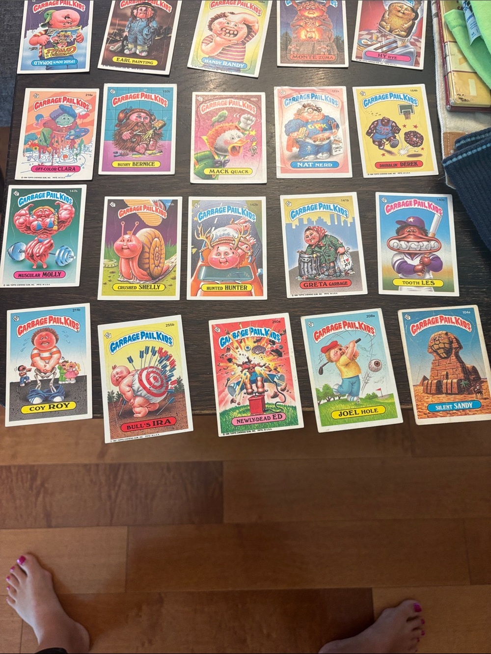 Garbage Pail Kids Collectible Trading Cards - Assorted Colors - 62 cards - Picture 3 of 3